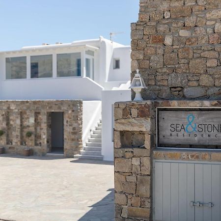 Sea & Stone Residence Mykonos Platys Gialos  Exteriör bild