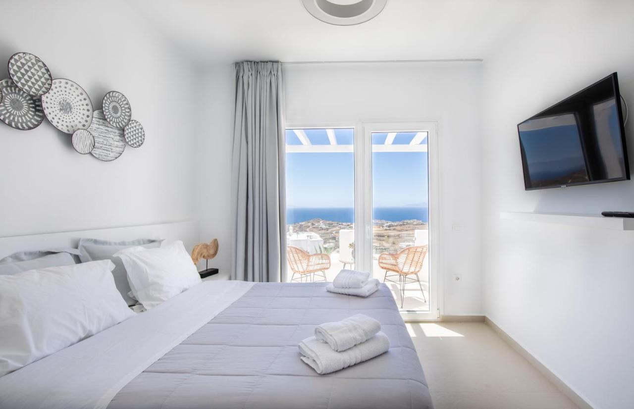 Sea & Stone Residence Mykonos Platys Gialos  Exteriör bild