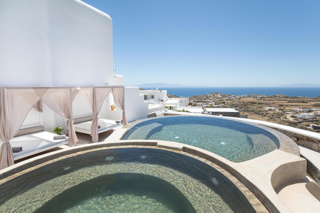 Sea & Stone Residence Mykonos Platys Gialos  Exteriör bild