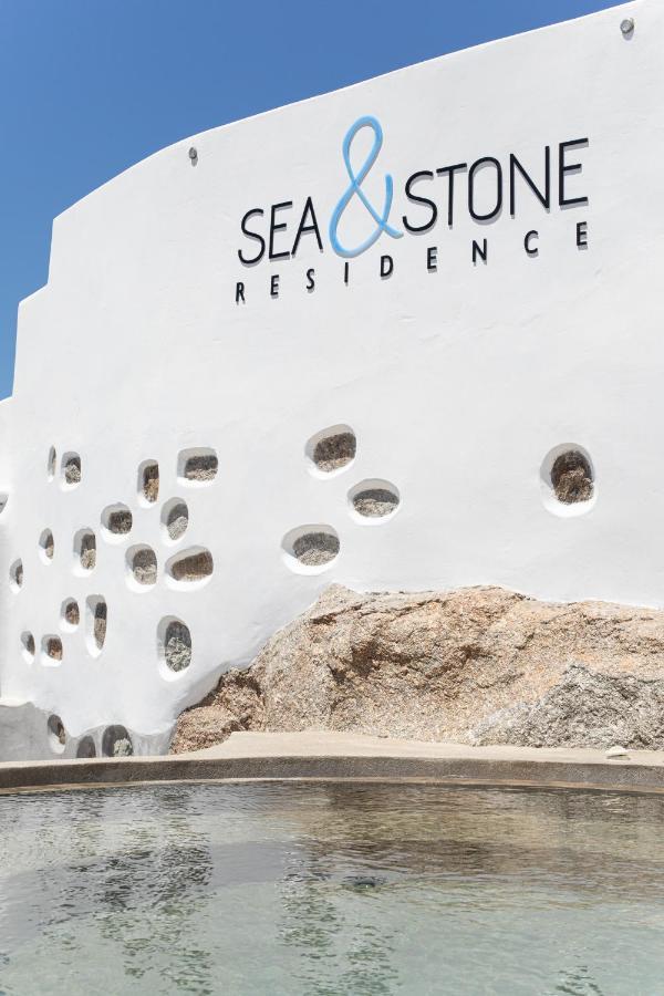 Sea & Stone Residence Mykonos Platys Gialos  Exteriör bild