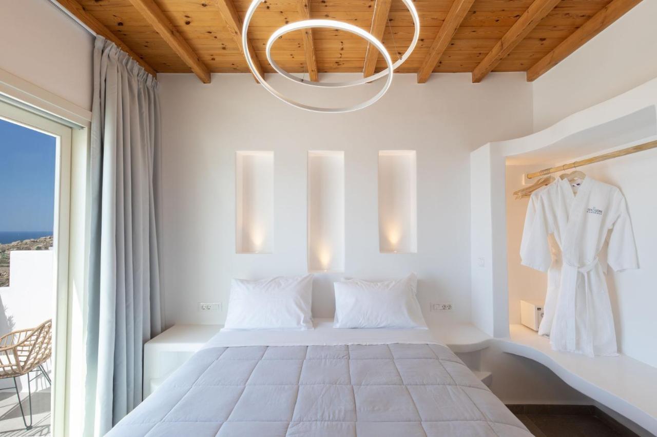 Sea & Stone Residence Mykonos Platys Gialos  Exteriör bild