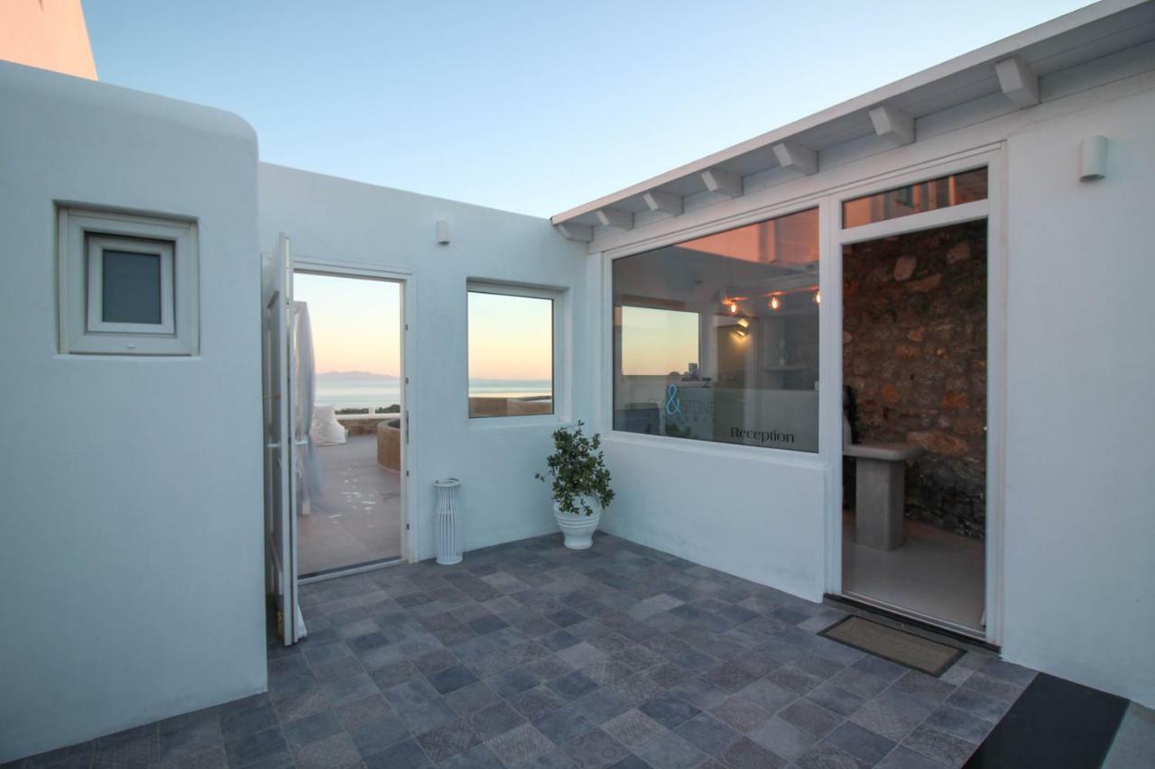 Sea & Stone Residence Mykonos Platys Gialos  Exteriör bild