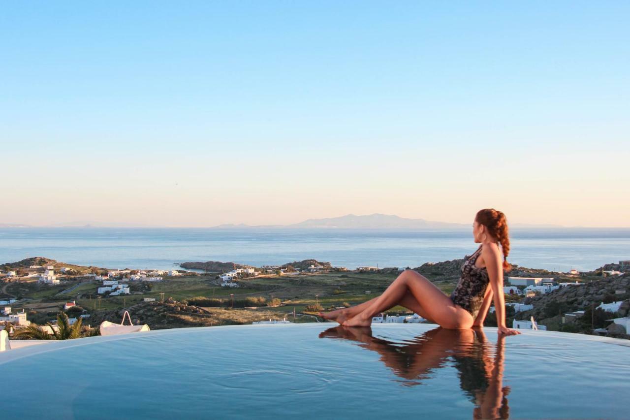 Sea & Stone Residence Mykonos Platys Gialos  Exteriör bild